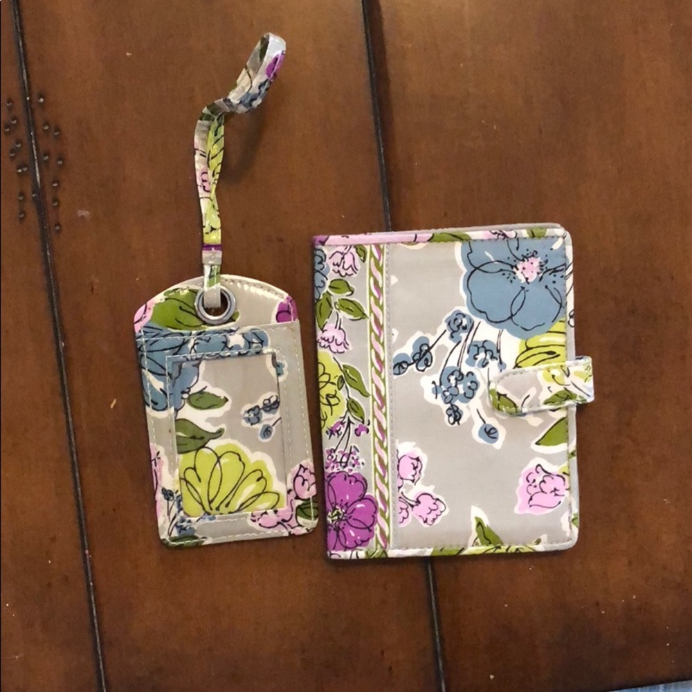 Vera Bradley Passport ID Wallet and Luggage Tag